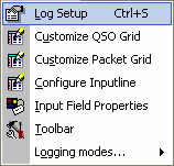 Figure 95:  The Configuration Menu