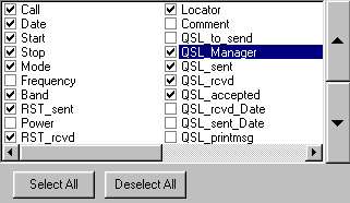 Figure 355:   Selecting distinct fields for display