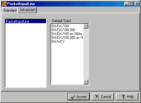 Figure 238: Input Line Field Prpoerties