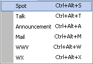 Figure 232:   Send Packet Spots